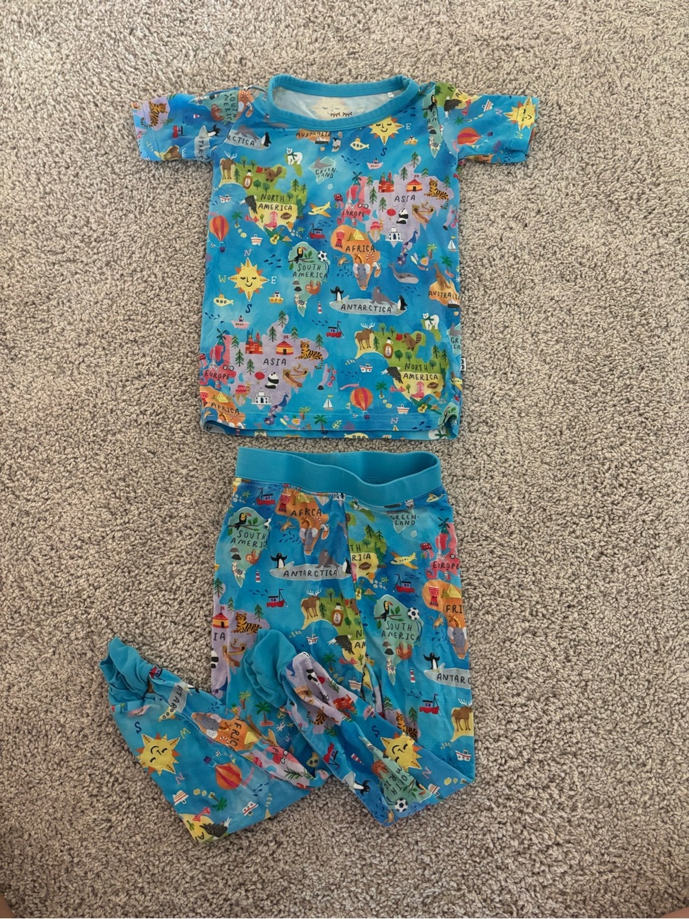 Little Sleepies Around the World Pajama Set